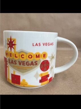 2015 Starbucks Las Vegas You Are Here Collectible Stackable 14oz Mug